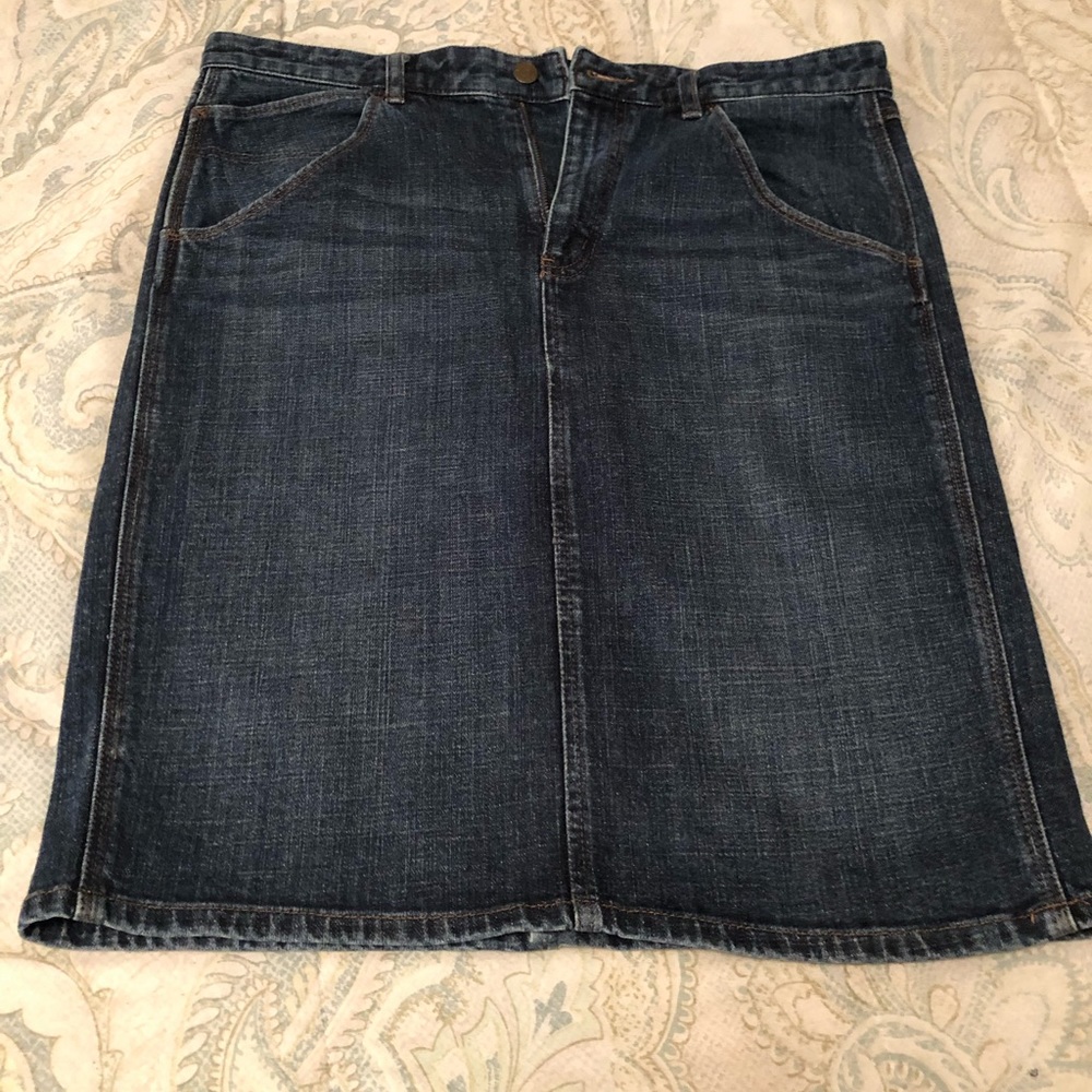 Denim skirt